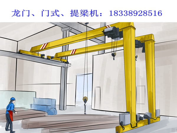 甘肃兰州龙门吊厂家 优质产品是走向世界的桥梁