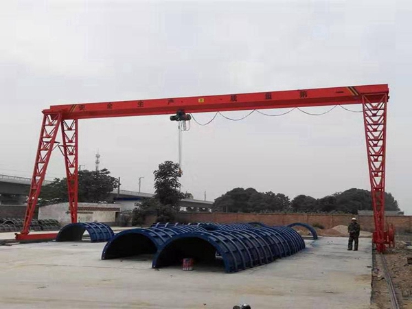 贵州贵阳豫中龙门吊厂家投入10t16m船厂用一批龙